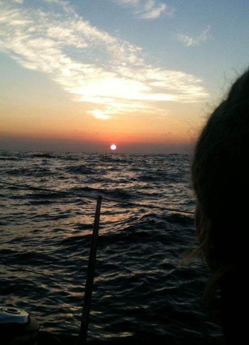 Sunrise ove Bass Strait